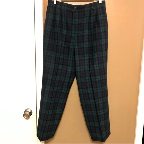 pendleton plaid pants